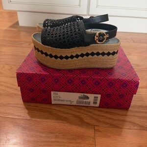 Tory Burch Espadrille wedges
